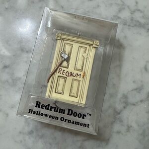 The Shining "Redrum" Christmas Ornament